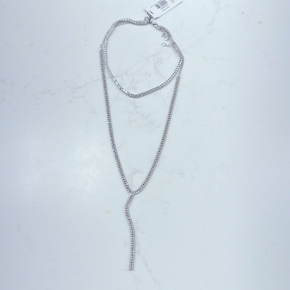 Express choker Y necklace